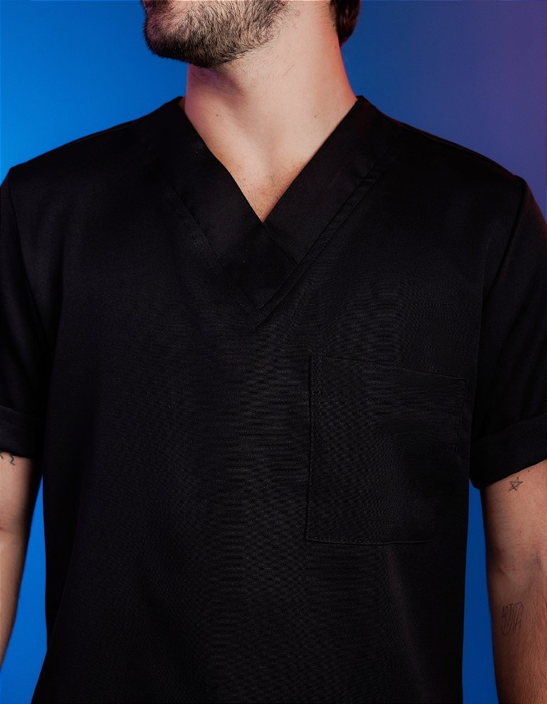 Scrub Masculino Arthur Preto — foto 2