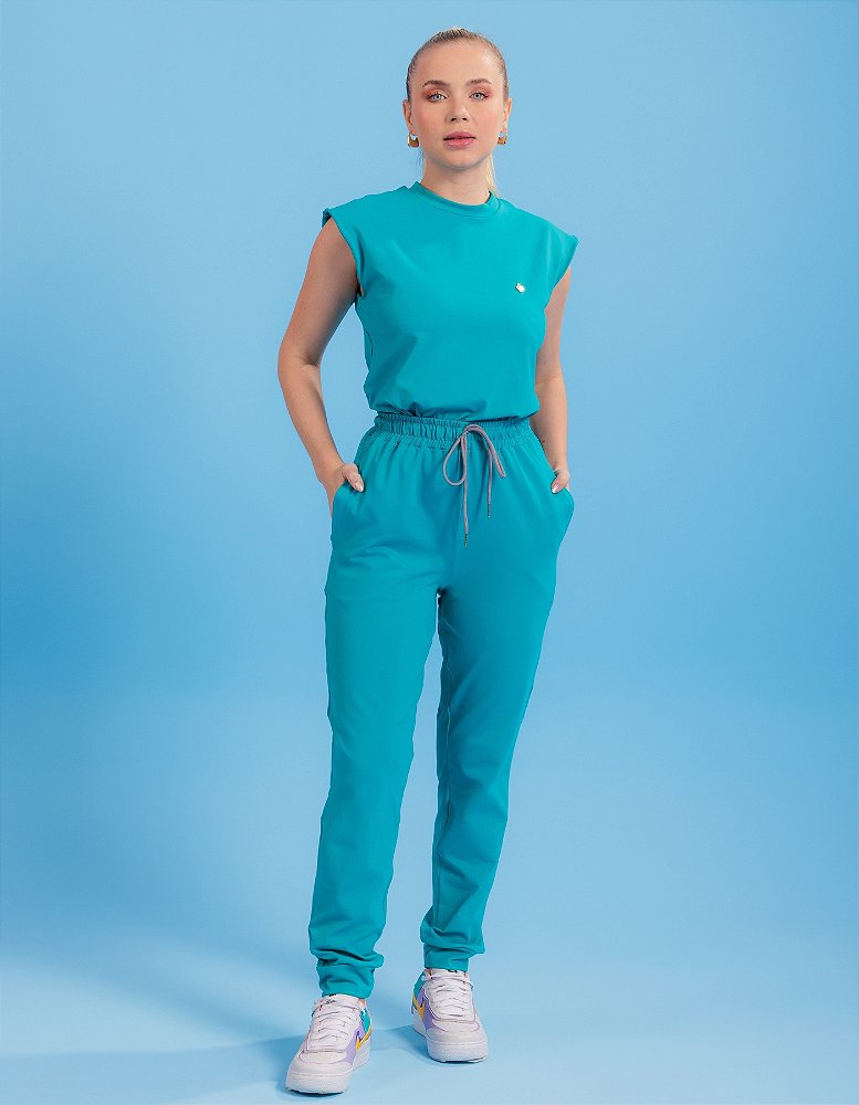 Scrub Feminino Mary Verde Grass — foto 3
