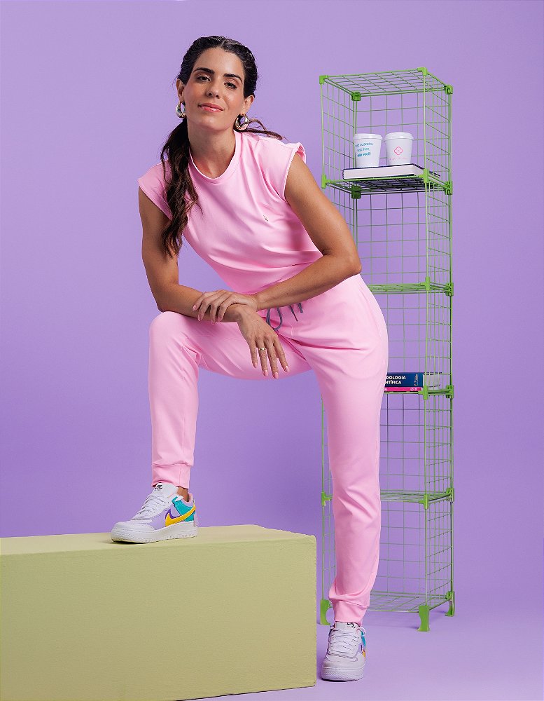 Scrub Feminino Mary Rosa Claro — foto 7