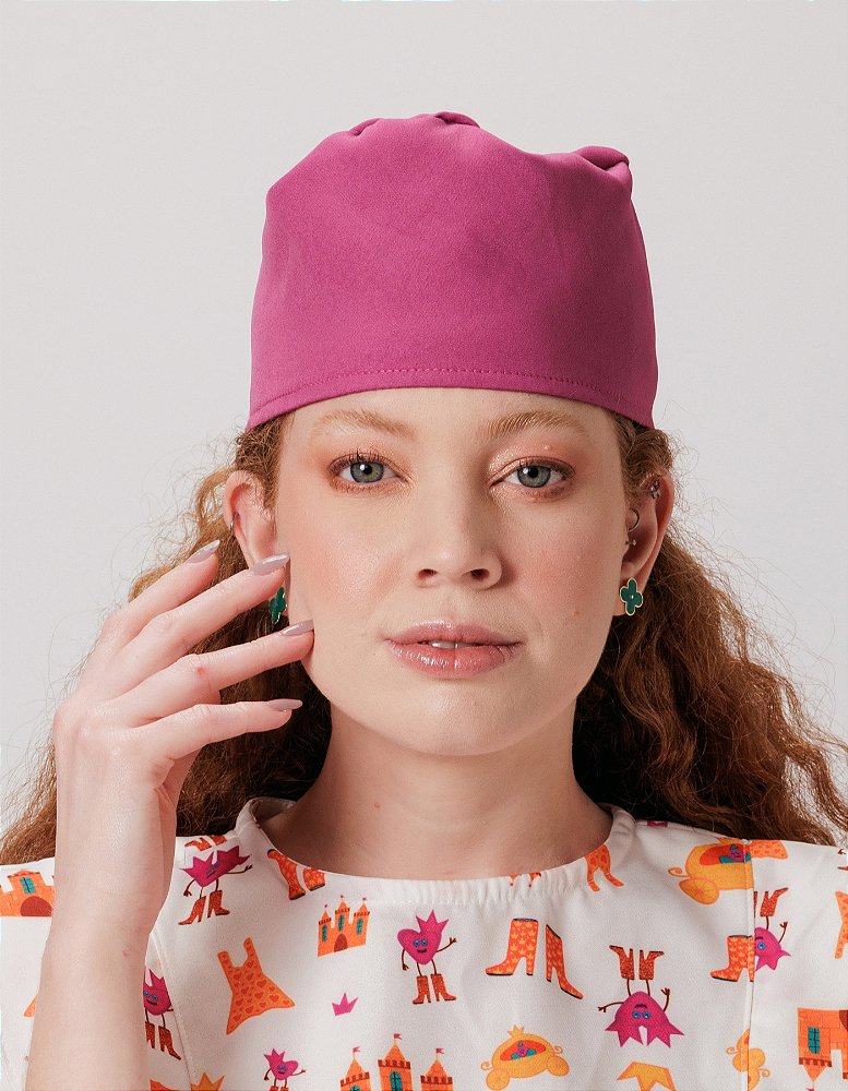 Touca Bandana Unissex Fucsia — foto 3