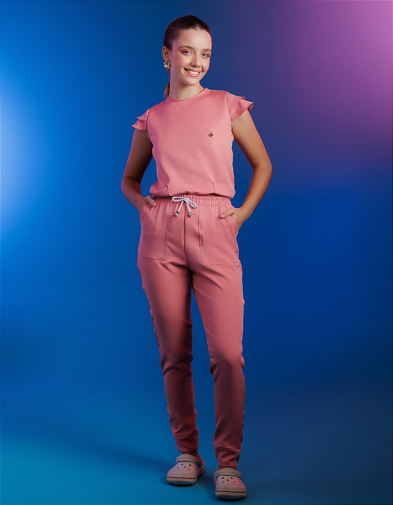 Scrub Feminino Flora Rosé — foto 4