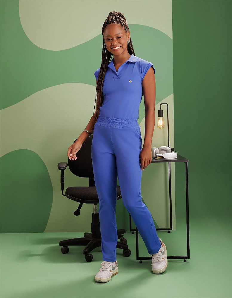 Scrub Feminino Ivy Azul Royal — foto 10