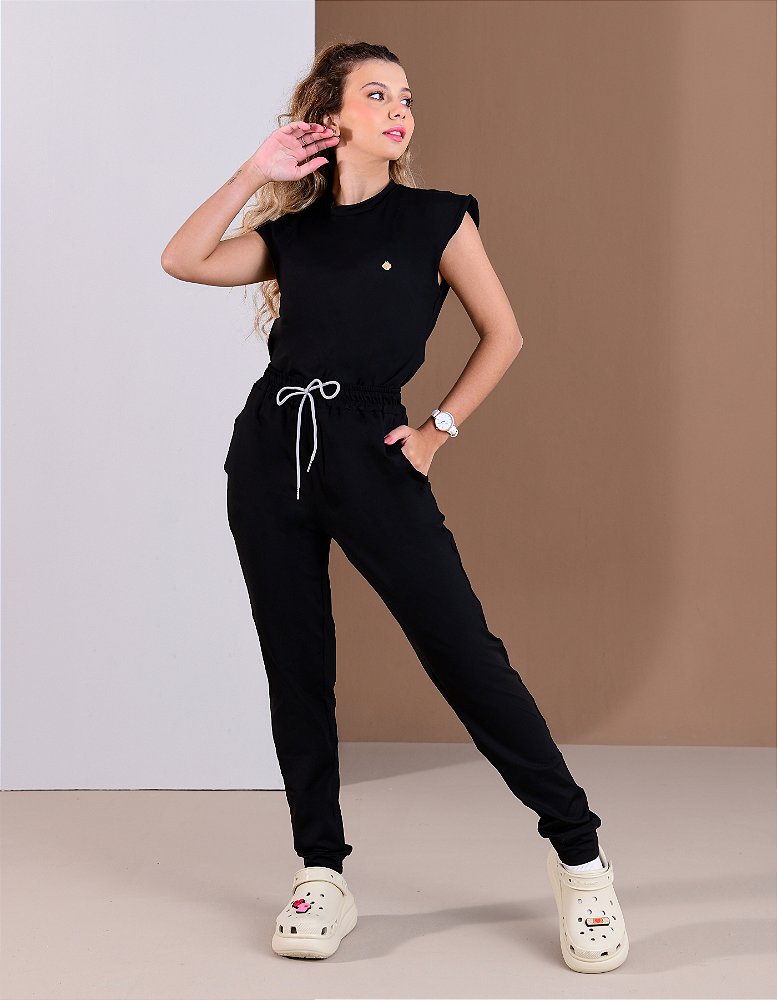 Scrub Feminino Mary Preto — foto 2