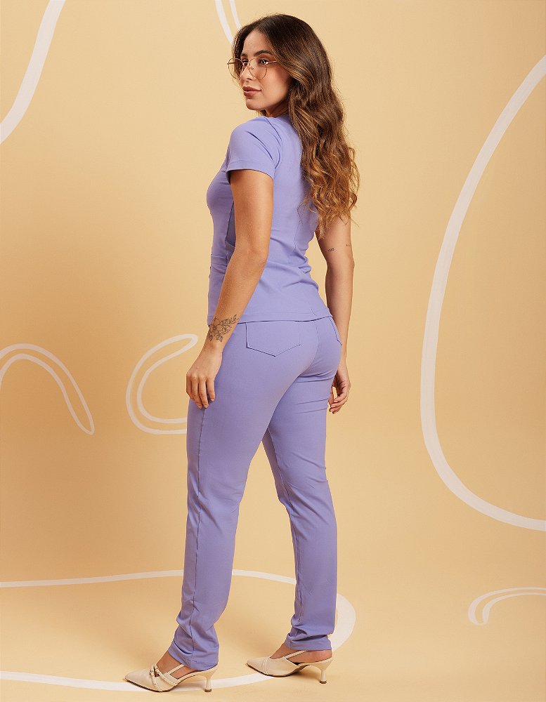 Scrub Feminino Moove Lilas Netuno — foto 7