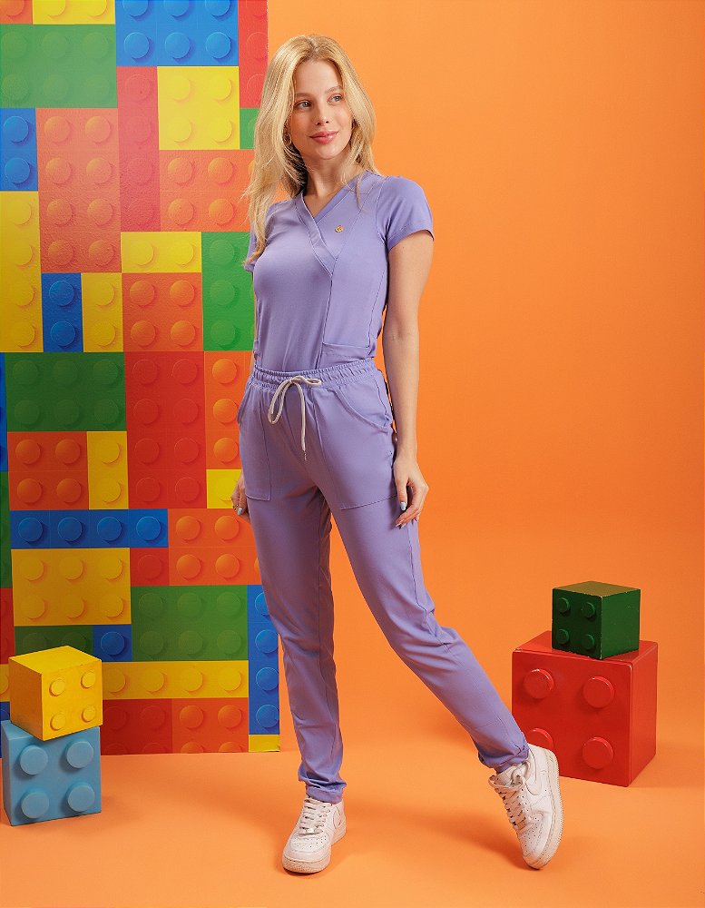 Scrub Feminino Moove Lilas Netuno — foto 10