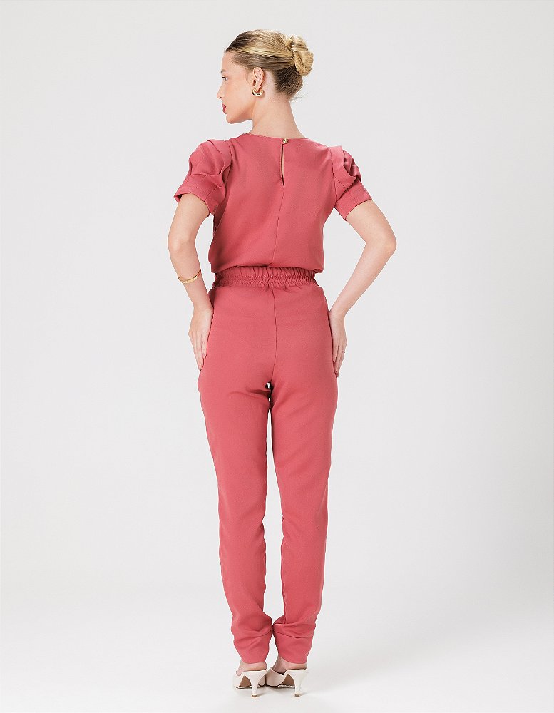 Scrub Feminino Selena Vermelho Cardinal — foto 5