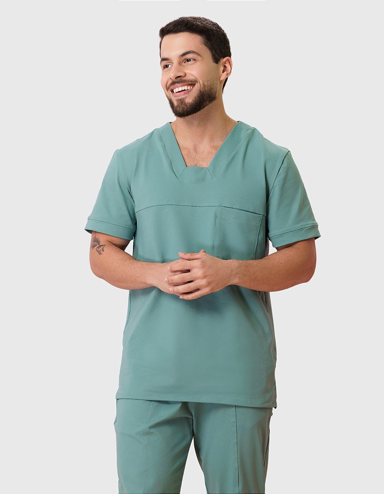 Scrub Masculino Action Verde Deep Sea — foto 1