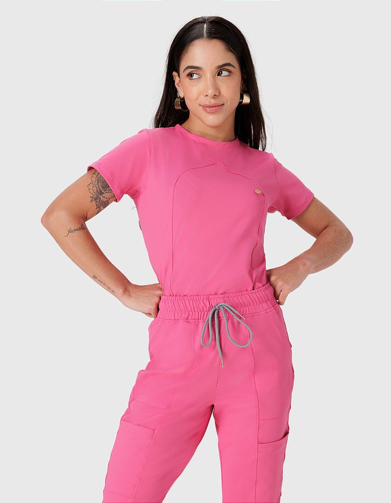 Scrub Feminino Megan Pink — foto 1