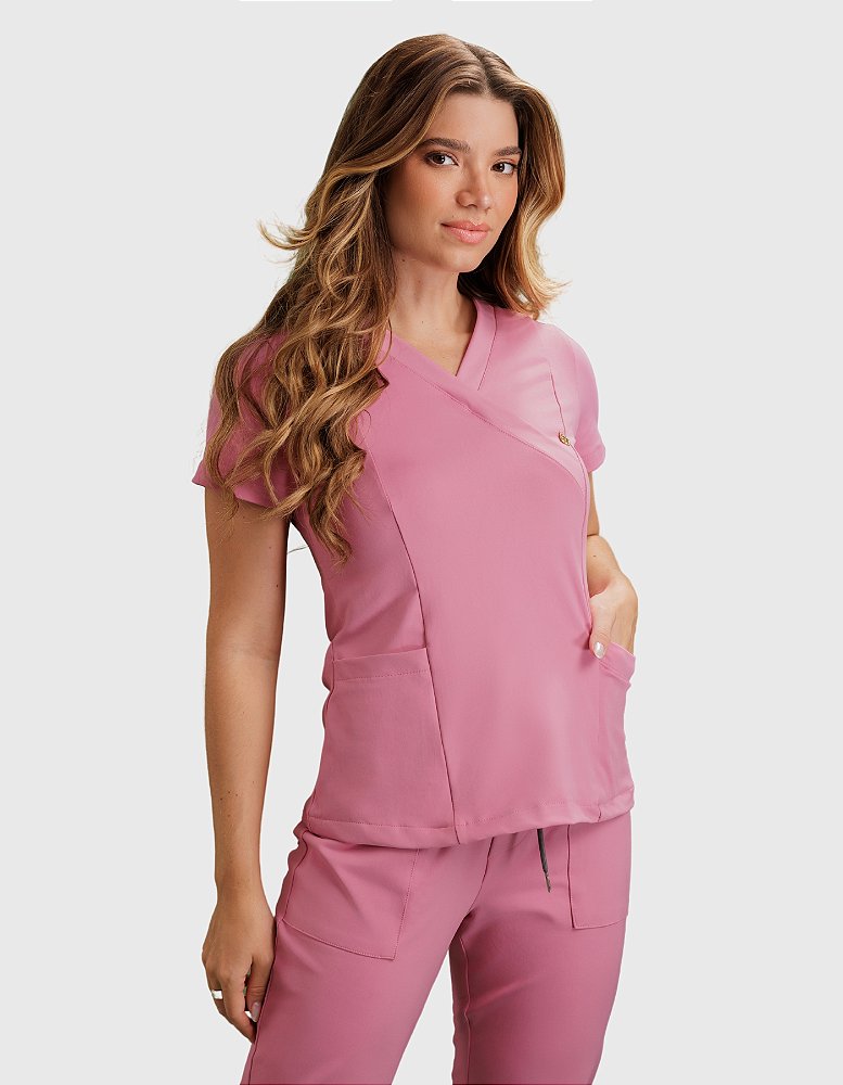Scrub Feminino Moove Rosa Milkshake — foto 1
