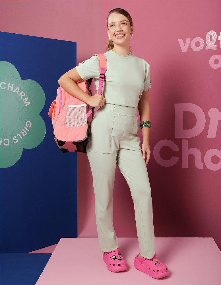 Scrub Feminino Melissa Verde Sage — foto 6