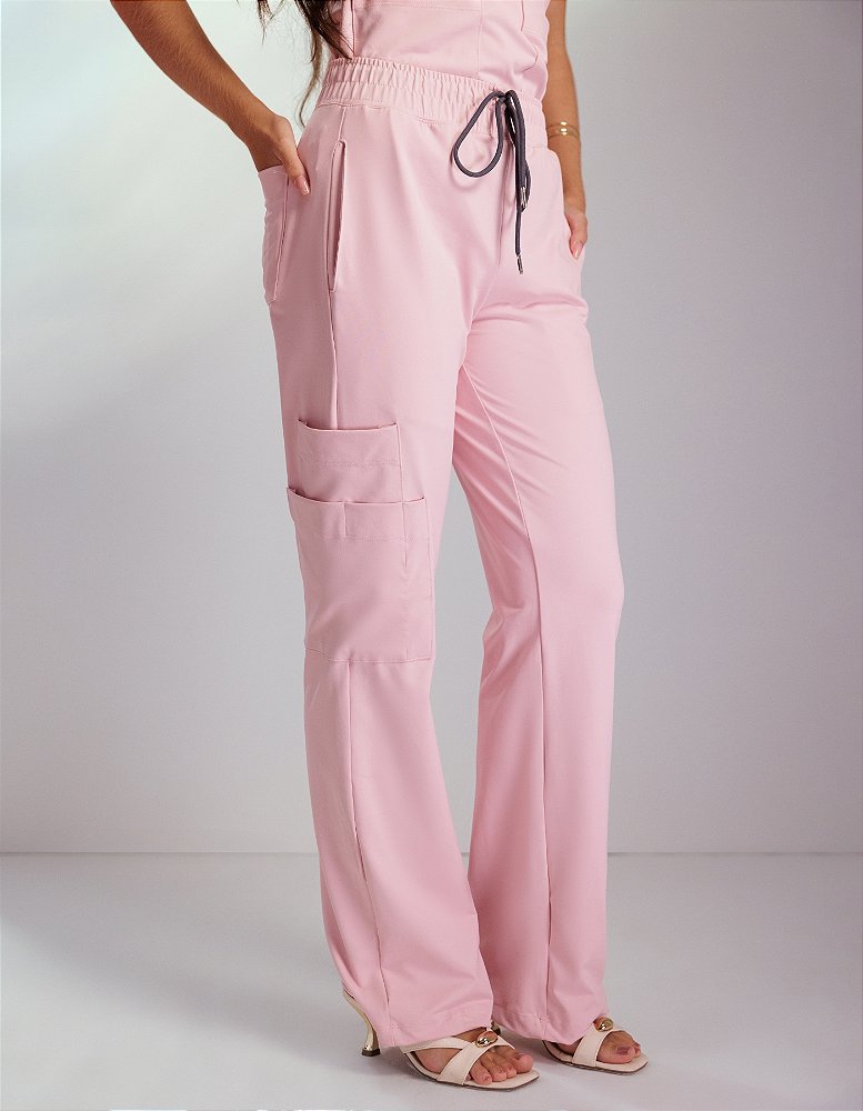 Scrub Feminino Zoe Rosé Sapatilha — foto 2