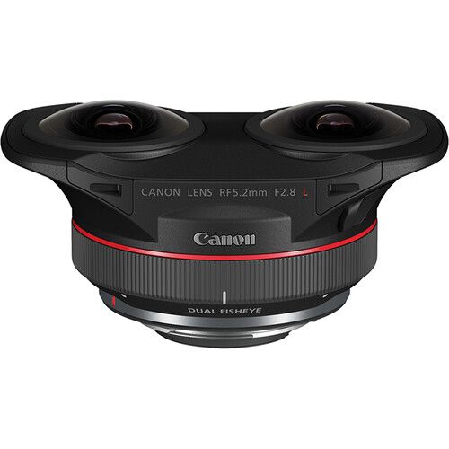 Lente Canon RF 5.2mm f/2.8 L Dual Fisheye 3D VR