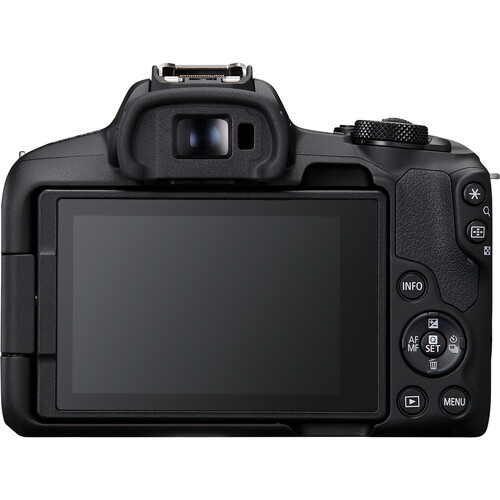 Câmera Canon EOS R50 Mirrorless Preta Kit com Lente Canon RF-S 18-45mm f/4.5-6.3 IS STM
