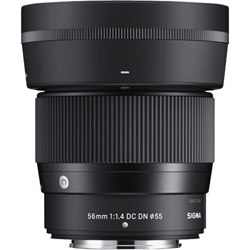 Lente Sigma 56mm f/1.4 DC DN Contemporary para câmeras Nikon Mirrorless encaixe Nikon Z