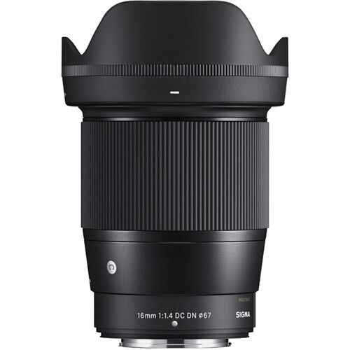 Lente Sigma 16mm f/1.4 DC DN Contemporary para câmeras Nikon Mirrorless encaixe Nikon Z