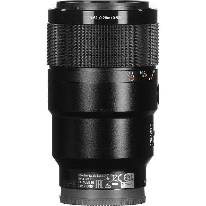 Lente Sony FE 90mm f/2.8 Macro G OSS