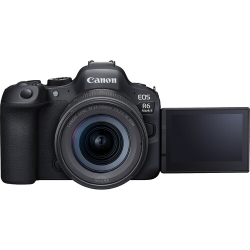 Câmera Canon EOS R6 Mark II Mirrorless Kit com Lente Canon RF 24-105mm f/4-7.1 IS STM