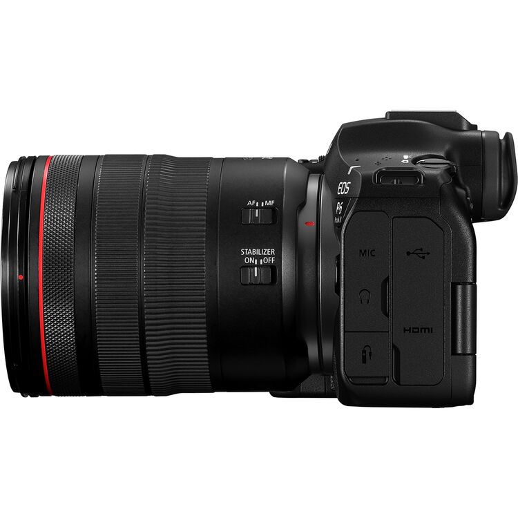 Câmera Canon EOS R6 Mark III Mirrorless Kit com Lente Canon RF 24-105mm f/4L IS USM