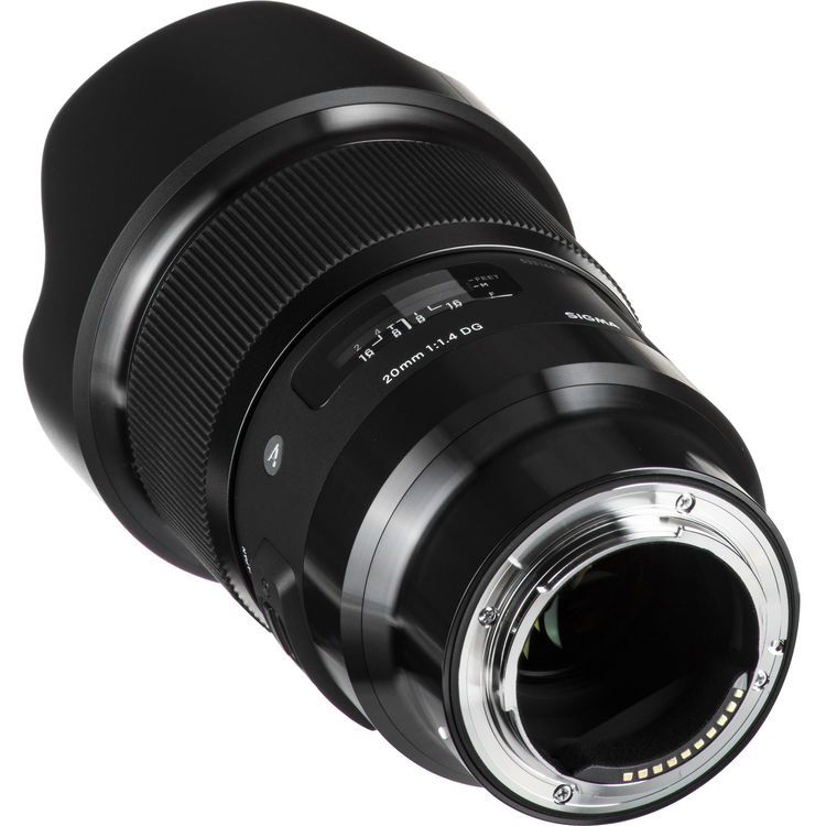 Lente Sigma 20mm f/1.4 DG HSM Art para Câmeras Nikon DSLR encaixe Nikon F