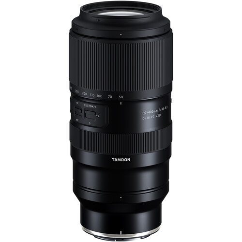 Lente Tamron 50-400mm f/4.5-6.3 Di III VC VXD para câmeras Nikon Mirrorless encaixe Nikon Z