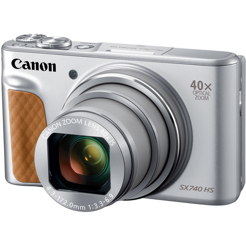 Câmera Canon PowerShot SX740 HS Prata