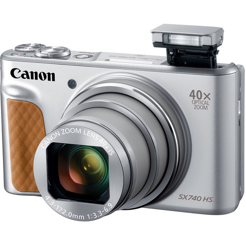 Câmera Canon PowerShot SX740 HS Prata