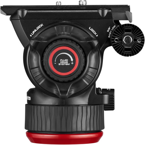 Cabeça Manfrotto 504X Fluid Video Head with flat base. MVH504XAH