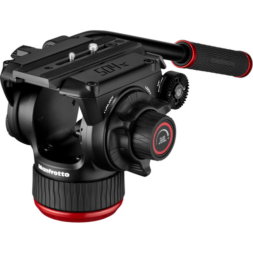 Cabeça Manfrotto 504X Fluid Video Head with flat base. MVH504XAH