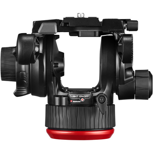 Cabeça Manfrotto 504X Fluid Video Head with flat base. MVH504XAH