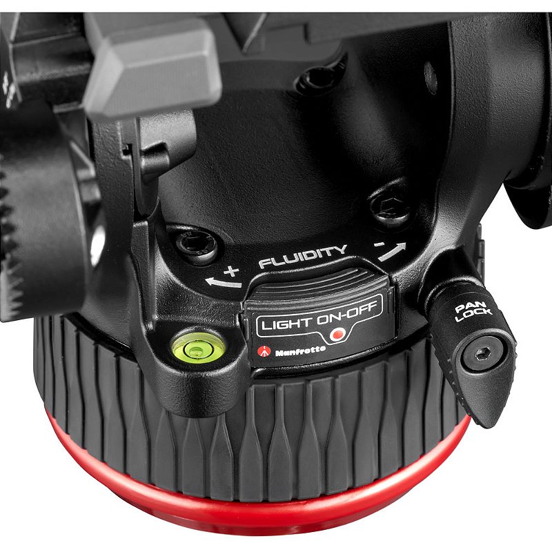 Cabeça Manfrotto 504X Fluid Video Head with flat base. MVH504XAH