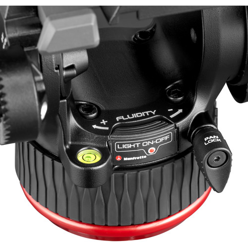 Cabeça Manfrotto 504X Fluid Video Head with flat base. MVH504XAH