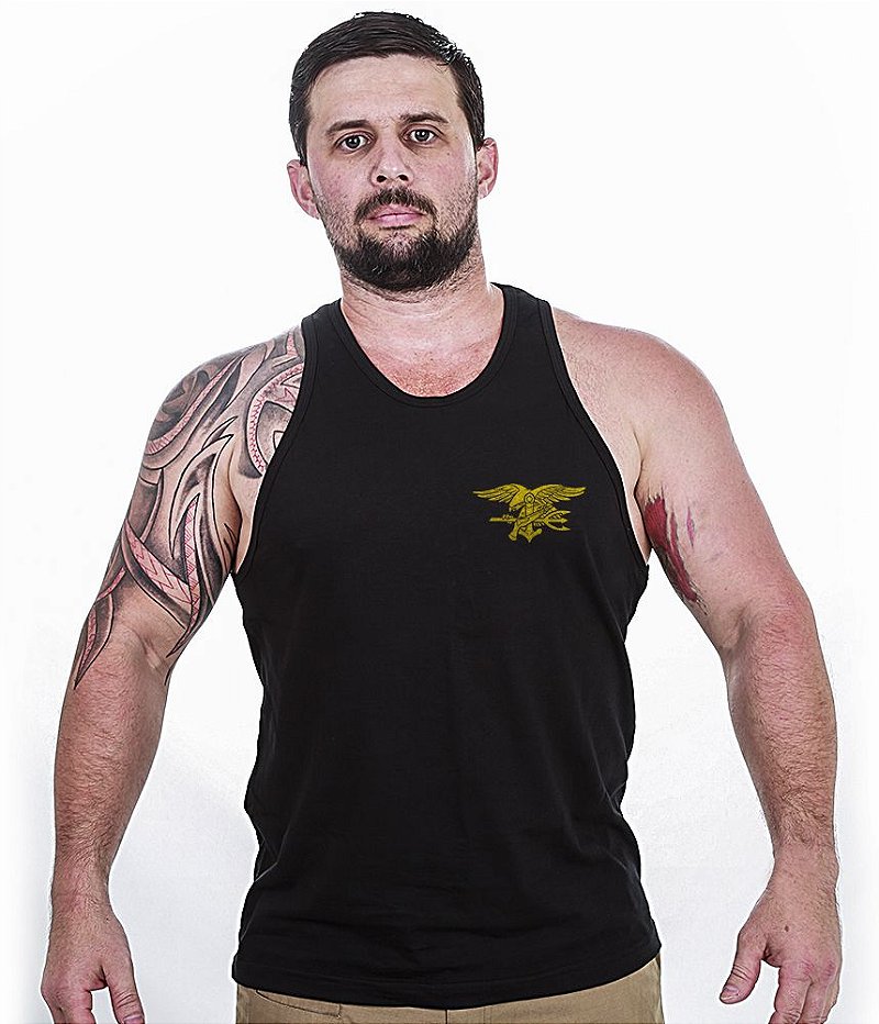 Camiseta Regata Original Navy Seals Masculina Team Six Brasil