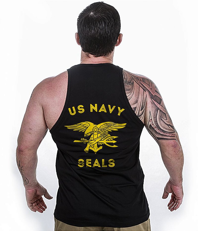 Camiseta Regata Original Navy Seals Masculina Team Six Brasil