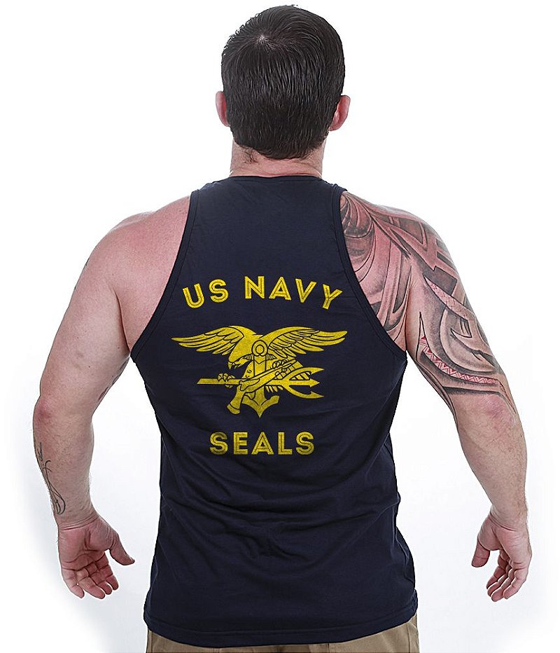 Camiseta Regata Original Navy Seals Masculina Team Six Brasil