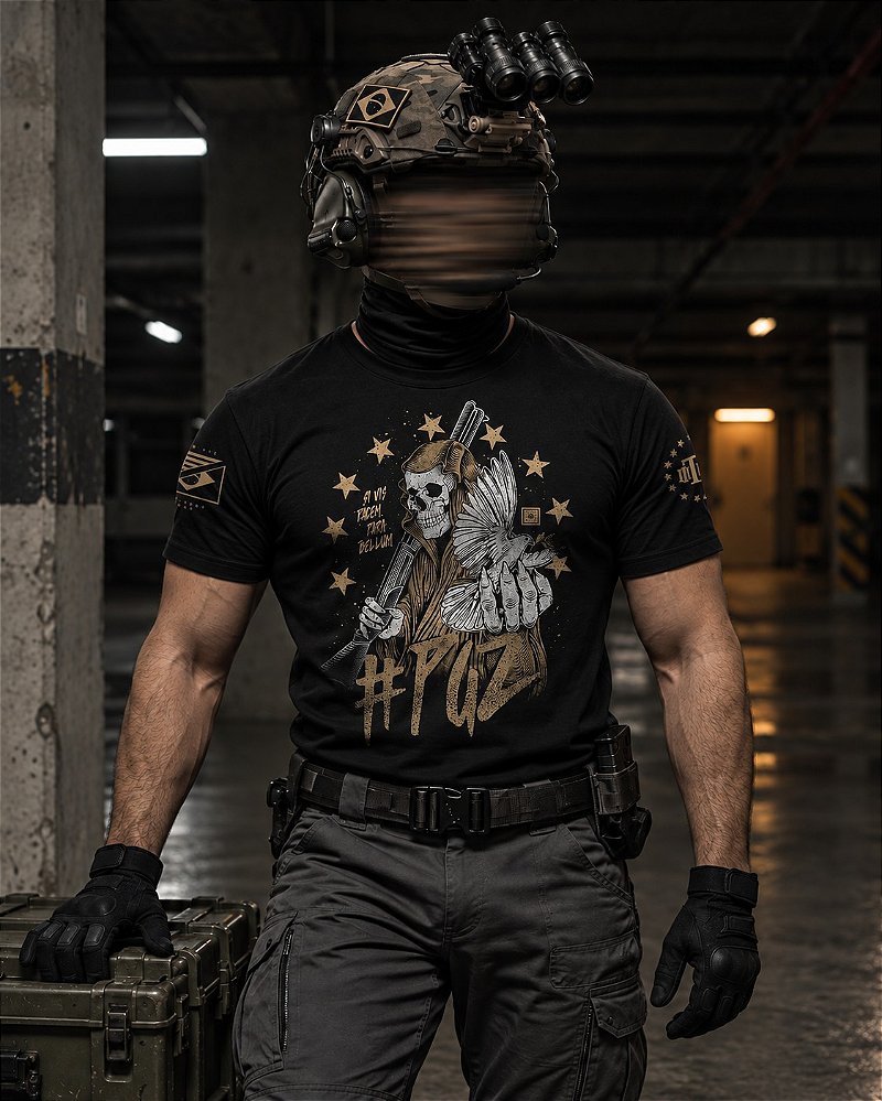 Camiseta Masculina Concept Line Si Vis Pacem Para Bellum Paz Team Six Brasil