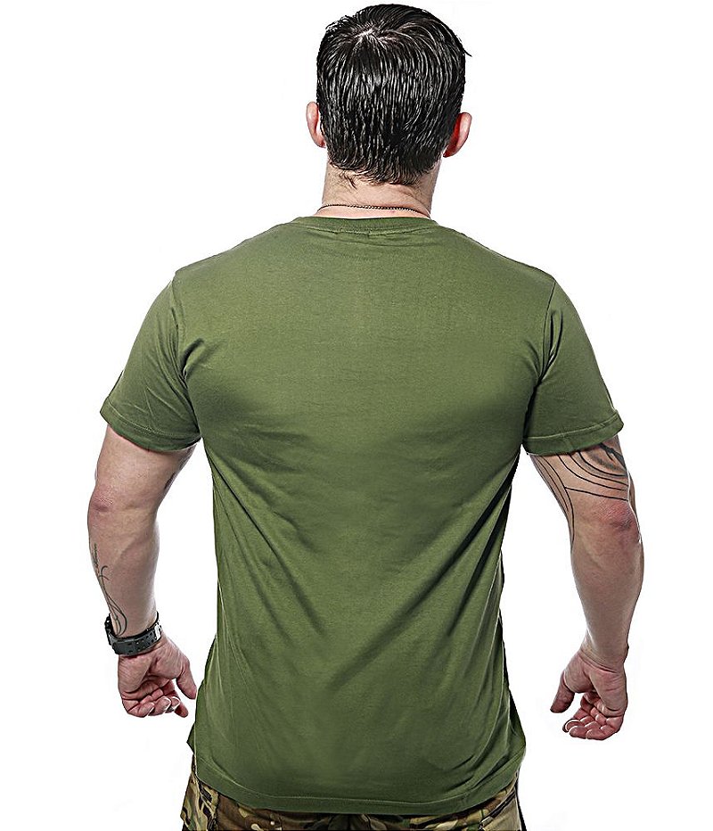 Camiseta Masculina Don't Tread On Me Team Six Brasil