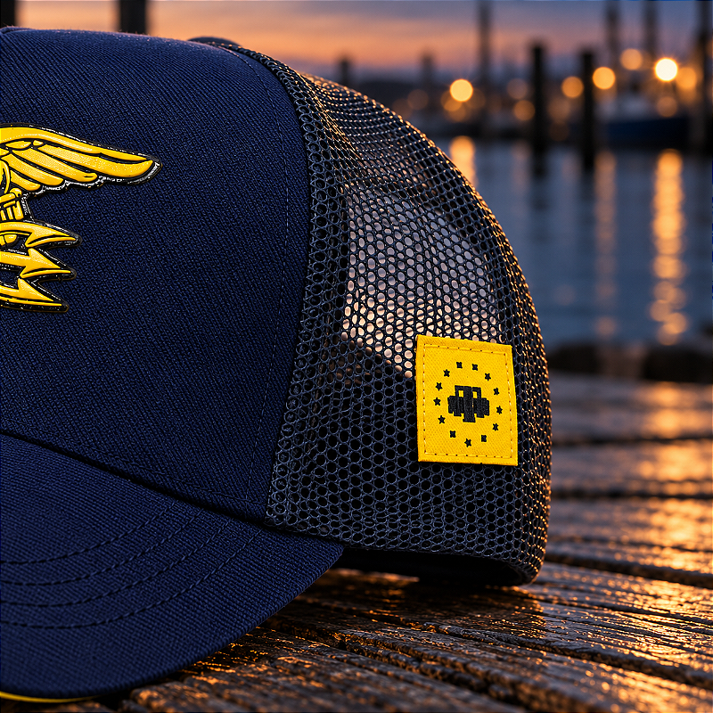 Boné Trucker Navy Seal