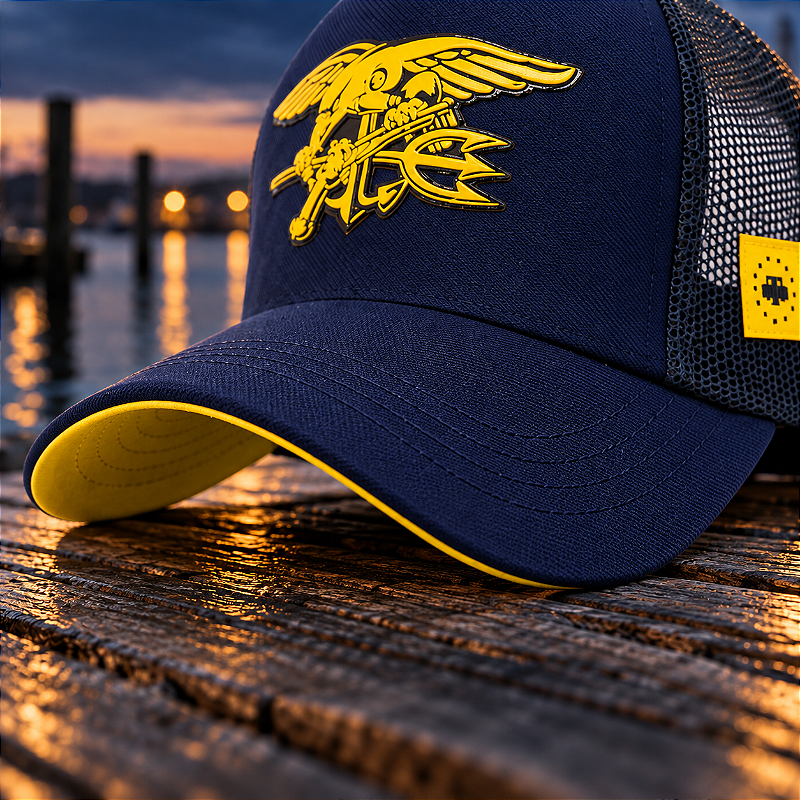Boné Trucker Navy Seal