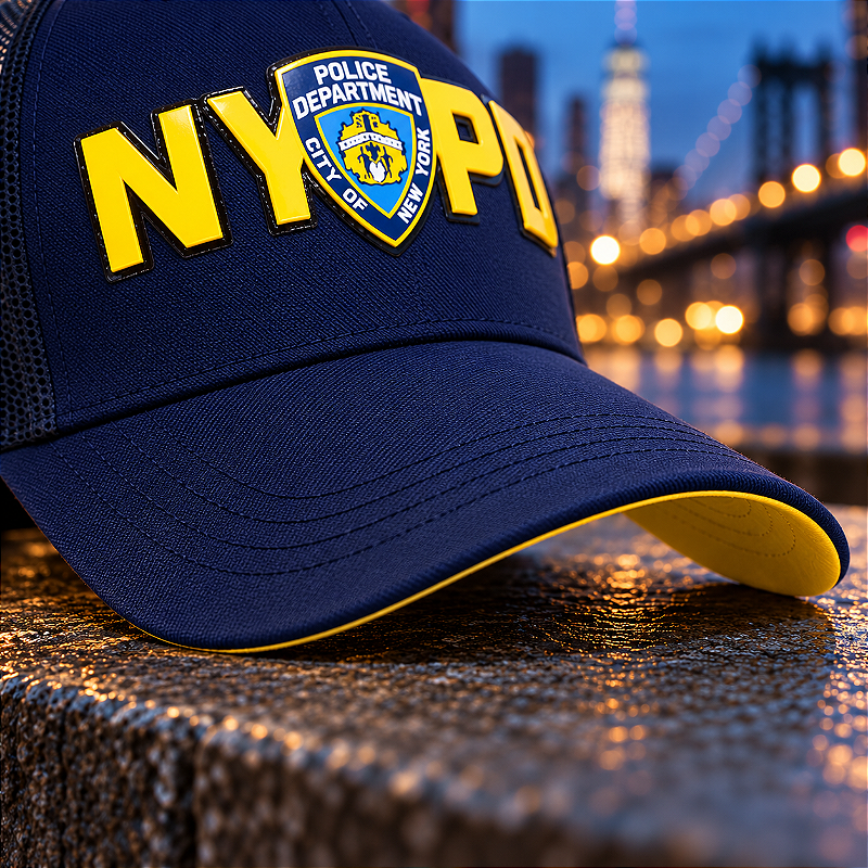 Boné Trucker Team Six NYPD New York Police Department