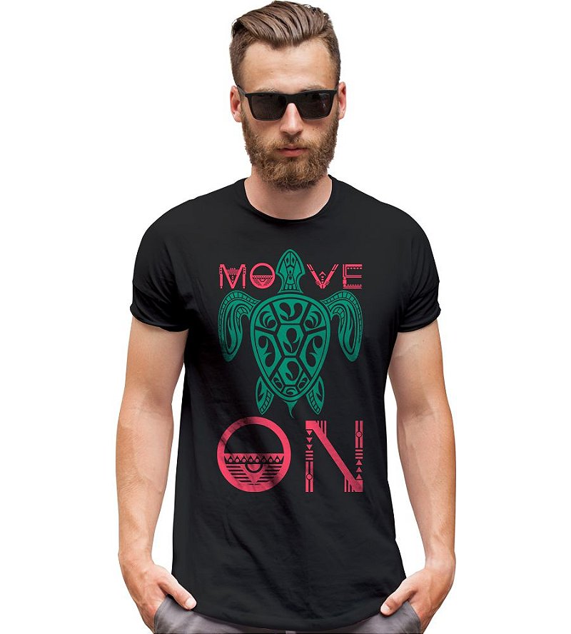 Camiseta Masculina Outdoor Move On Tático Militar TeamSix Brasil