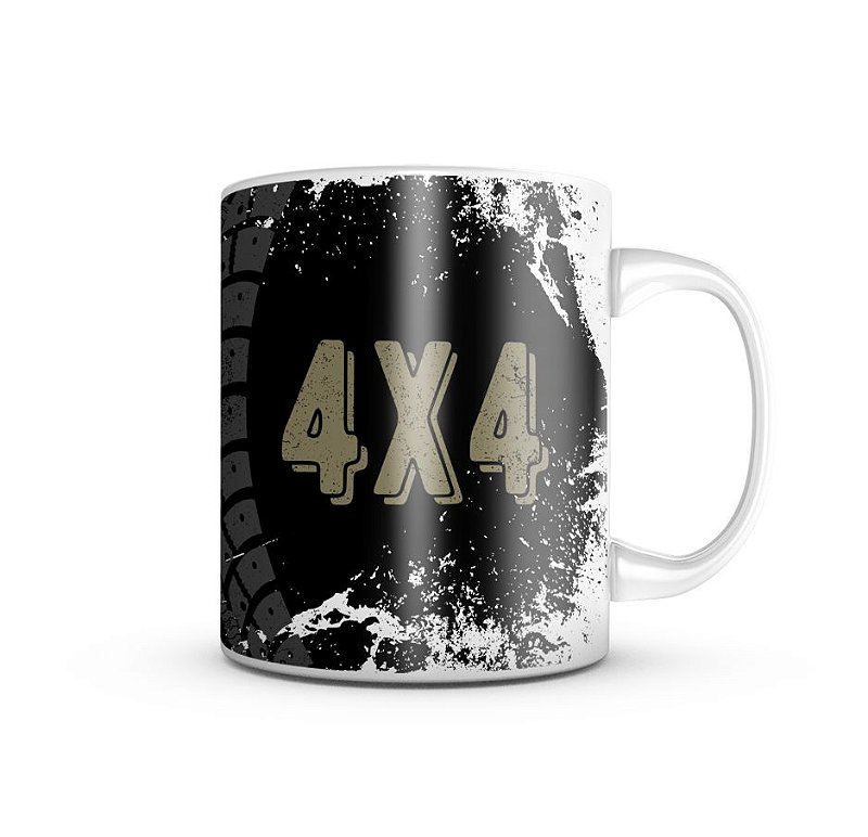 Caneca Off Road Skull 4x4 - 325ML