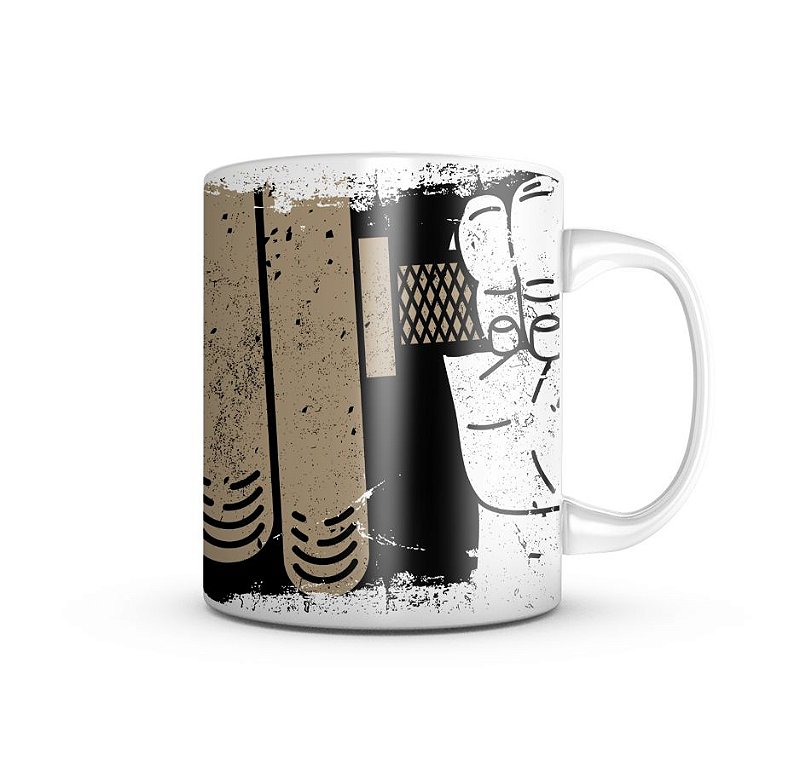 Caneca Go Heavy Or Go Home 325ML