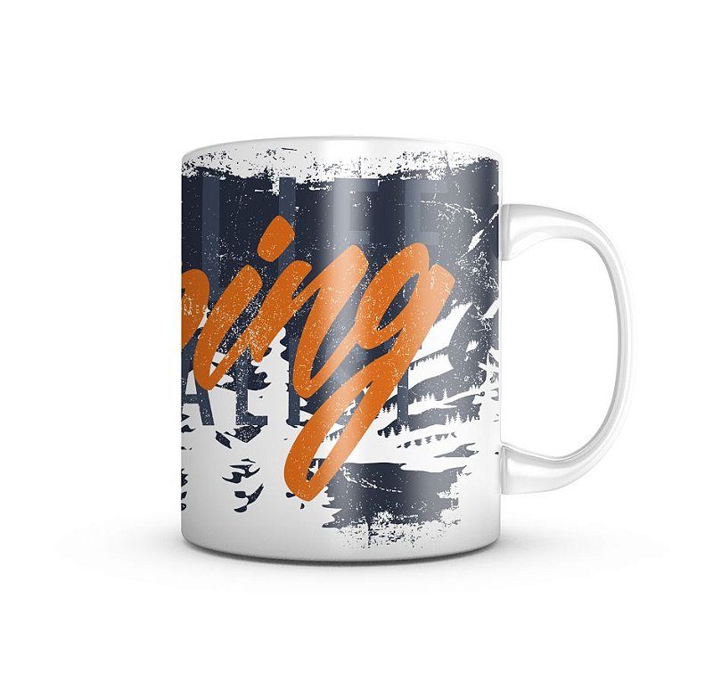 Caneca Camping Wild Life 325ML