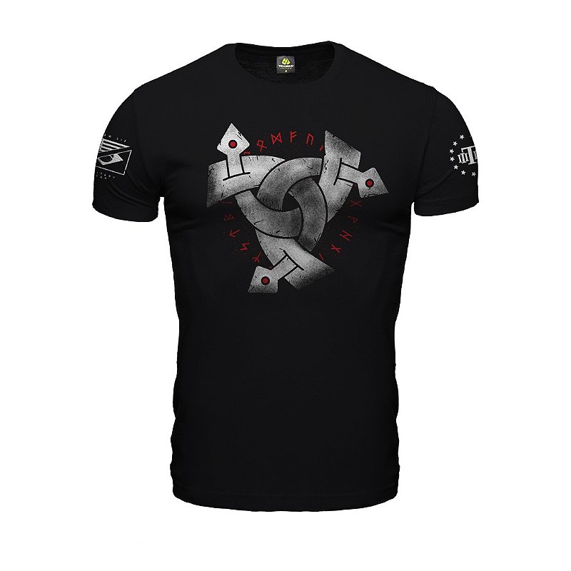 Camiseta Masculina Vikings Chifre de Odin Team Six