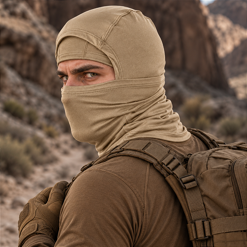 Balaclava Tática Parabellum Coyote Operações especiais Team Six Brasil