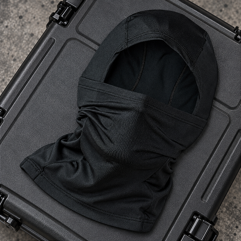 Balaclava Tática Parabellum Preta Operações especiais Team Six Brasil