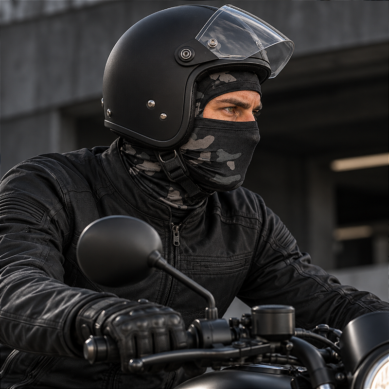 Balaclava Tática Parabellum Multicam Black Operações especiais Team Six Brasil