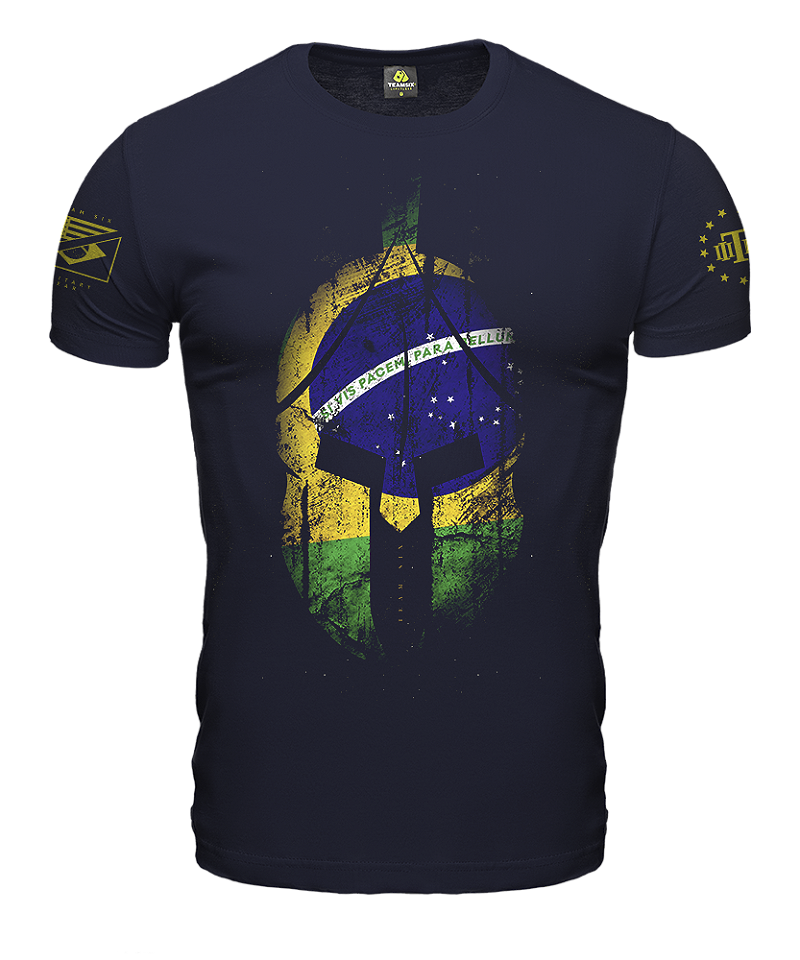 Camiseta Masculina Si Vis Pacem Para Bellum Brasil Team Six Brasil