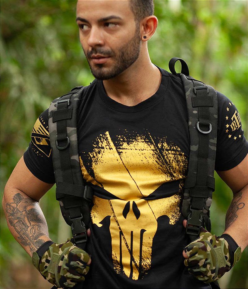 Kit 4 Camisetas Masculinas Soldier Team Six