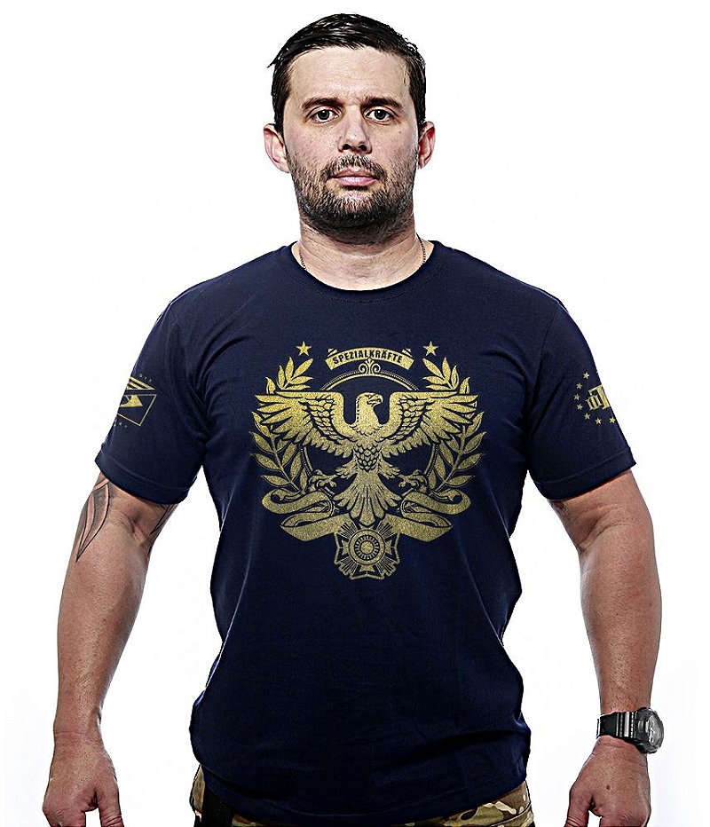 Camiseta Masculina SpezialKräfte Gold Line